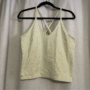 RALPH Ralph Lauren Vintage Y2K, Coquette Butter Yellow Floral Tank Top